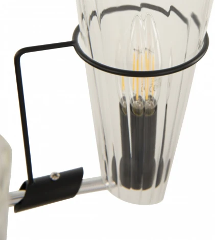 Потолочная люстра на штанге Arte Milano Napoli-328107 328107/5 CR.BK (220V)