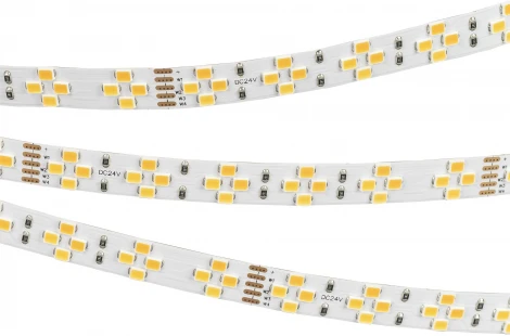 Светодиодная лента RT-A240-10mm 24V Warm-MIX (20 W/m, IP20, 2835, 5m) (Arlight, Изменяемая ЦТ) 038400