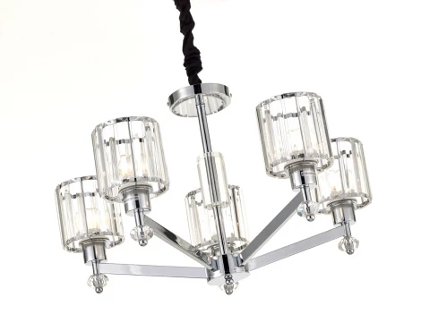 Подвесная люстра Escada 691/5S (Chrome) (220V, на цепи)