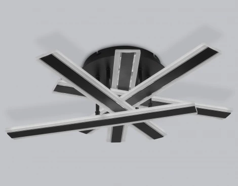 Потолочный светодиодный светильник с пультом Ambrella Acrylica Original FA8906 (регулировка яркости, 220V, умный дом - Smart Life, круглые)