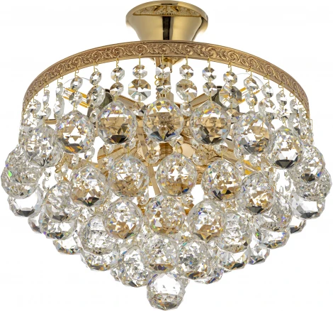 Потолочная люстра буше Arti Lampadari Castellana E 1.3.30.501 G (220V, хрусталь)