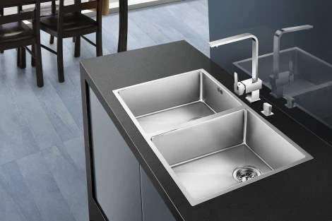 Смеситель Oulin OL-8075S для кухонной мойки