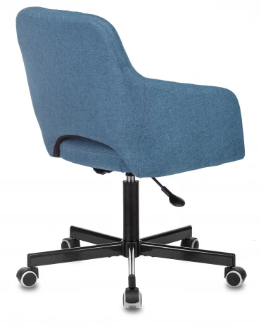 Кресло Бюрократ CH-380M сердитое море 38-415 крестовина металл