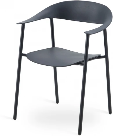 Стул Eila пластик черный Stool Group арт.УТ000039771