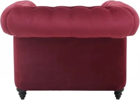 Кресло Chester Classic ОГОГО (арт.665412), (Ткань/Бордовый)