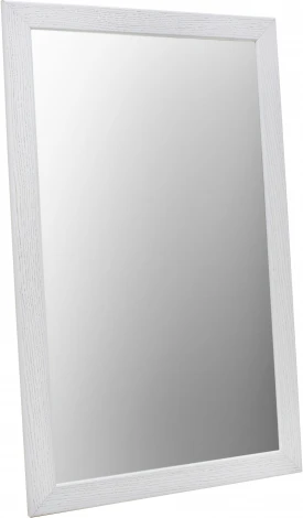 Зеркало навесное Берже 24-90 белый ясень 90 см х 55 см от фабрики Mebelik