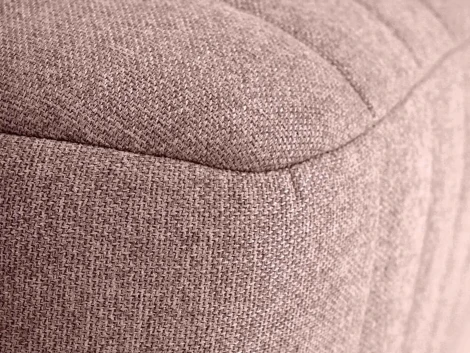 Диван Lecco ОГОГО (арт.745061), (Ткань,Рогожка/Розовый)