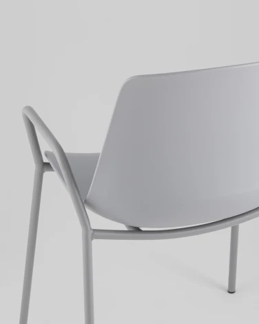 Стул Kaira пластик серый Stool Group арт.УТ000039945