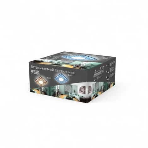 Встраиваемый точечный светильник Gauss Backlight BL032