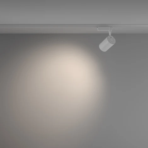 Трековый светильник Vuoro Unity 4000K 15Вт 60° LED (однофазный) Maytoni Technical TR003-1-15W4K-W-W (220V, круглые)