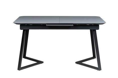 Стол Роналдо 120-150 Automatic Dark matte glass