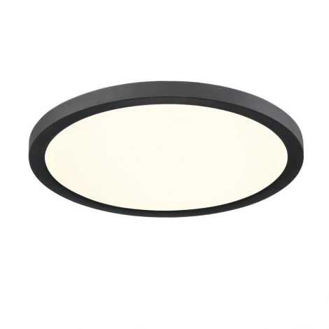 Потолочный светильник Sonex Nebula Black 7788/24L пластик/белый/черный LED 24Вт 3000/4000/6500К CCT/датчик движения