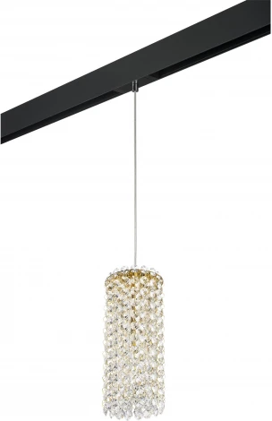 Трековый светильник однофазный 220V Lightstar Cristallo PRO795322