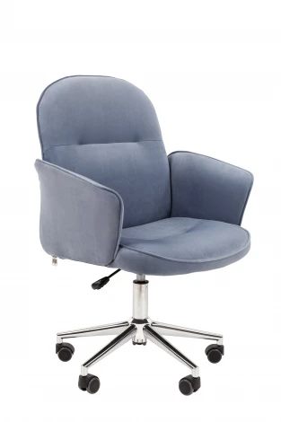 Кресло Chairman Home 130 Россия ткань Т-71 голубой