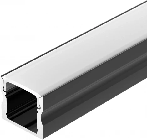 Профиль LINE-1715-2000 ANOD BLACK (Arlight, Алюминий) 044275