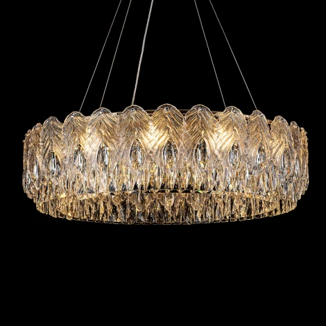 Подвесная люстра хрустальная Modelux ML.7445.800 GD