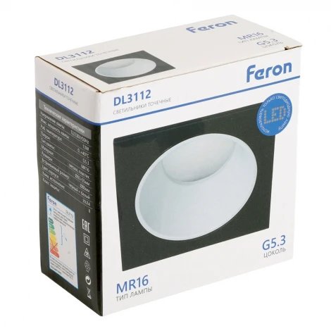 Светильник потолочный встраиваемый Feron DL3112 51407