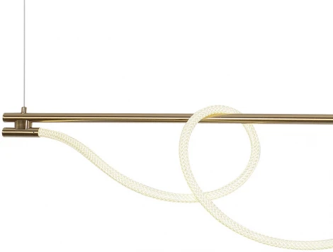 Подвесной светильник с гибким неоном Kink Light Салли 08062K-120,20 (LED, 220V, на тросе)