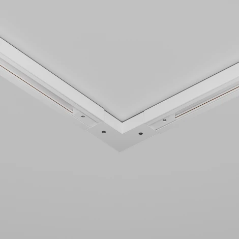 Угловой коннектор питания с вводом питания Unity (однофазный) белый Maytoni Accessories for tracks Unity TRA001CLB-11W (220V)