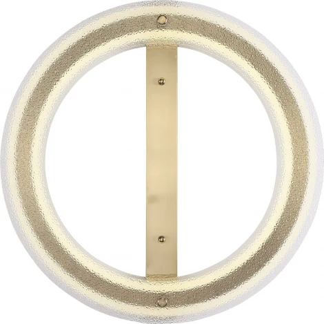 Потолочный светильник круглый ST Luce Fagy SL6245.212.01 золотистый/Прозрачный LED 1*40W 4000K (220V, круглые)