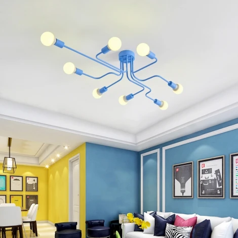 Потолочная люстра Scheme Blue ImperiumLoft Schemeblue01 (102021-26) (220V)