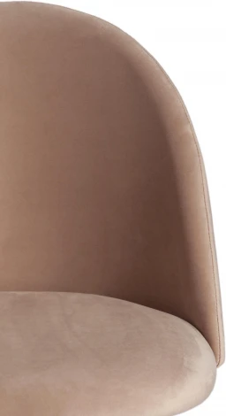 Стул MONRO (mod. 710) / 1 шт. в упаковке (Ткань,Металл /Бежевый,Черный)