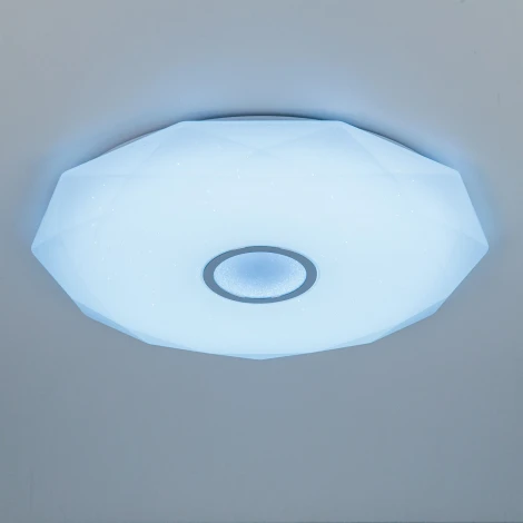 Потолочный светильник RGB Citilux Диамант Смарт CL713A100G (LED, 220V, умный дом - Алиса, Маруся, Сири)