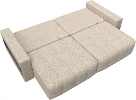 Диван прямой с полками Лига-053 НПБ Лига Диванов (Велюр) арт.128904