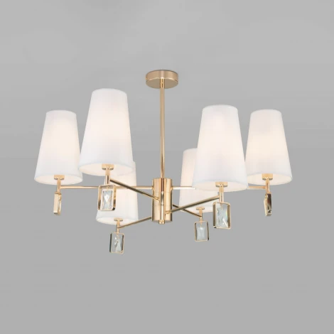 Потолочная люстра на штанге Milazzo 60137/6 Eurosvet золото (220V)