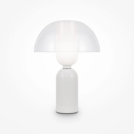 Настольная лампа Maytoni Memory MOD177TL-01W (220V, выключатель, круглые, гриб)