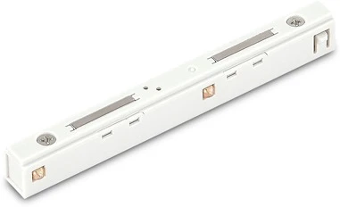 Токопроводящий прямой соединитель для шинопровода Donolux Slim Line Connector 180 DLS W (48V)