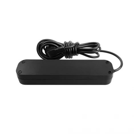 Удлинитель 4-х местный с заземлением 3 метра с выключателем (черный) Stekker Home 50425