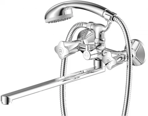 Смеситель Olive'S Vigo 21221VG для ванны, с длинным изливом