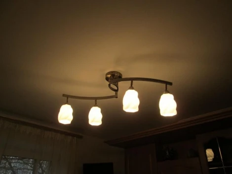 Потолочная люстра IDLamp Angelica 869/4PF-Oldbronze