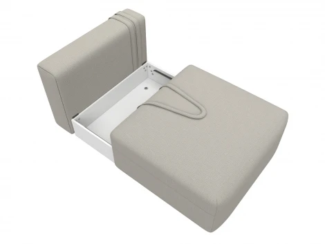 Модуль диван Лига-060 НПБ (ЛДСП,Брус,Фанера,Рогожка/Бежевый) Лига Диванов 129723