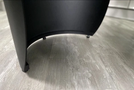 Стол ОЛЬХОН 180 цвет БЕЛЫЙ МРАМОР МАТОВЫЙ , керамика / Черный каркас M-City 64719