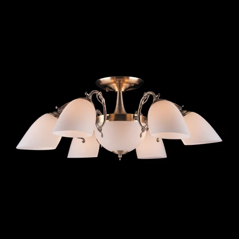 Потолочная люстра Eurosvet 22010 22010/6+2 античная бронза