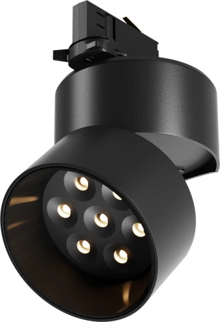 Трековый светильник трехфазный 15W 220V Maytoni Alfa TR199-3-15W2.7K-M-B (LED, круглые)