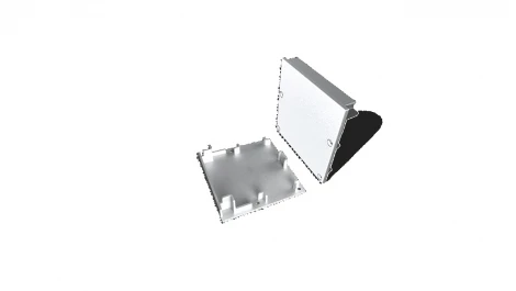 Алюминиевый профиль 2500 мм, белый DesignLed LS LS.5050-W-R