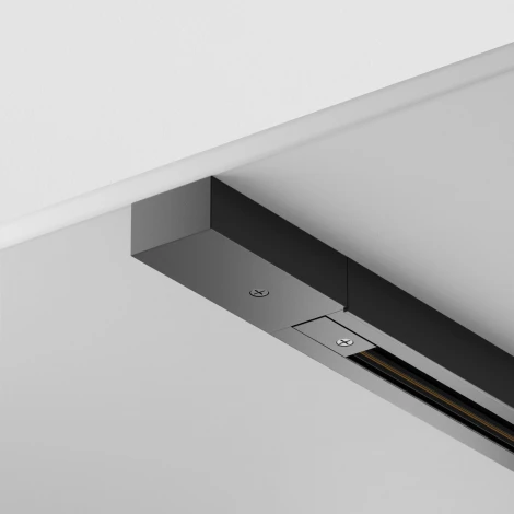 Шинопровод 3м Unity накладной/подвесной черный (однофазный) Maytoni Technical TRX001-113B (220V)