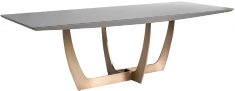 Кухонный стол Garda Decor 58DB-DT14803 (Золото/Серый)