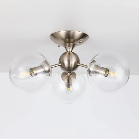 Потолочная люстра Citilux Томми CL102131 (220V, шарики, молекулы)