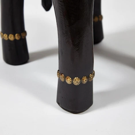 Столик Secret De Maison GOLDEN SLON ( mod. ND-006) этническая роспись (дерево манго/латунная чеканка)