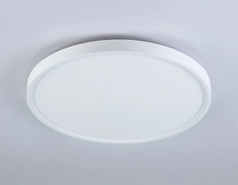 Потолочный светодиодный светильник круглый с подсветкой Ambrella Orbital Air FZ3001 (220V, круглые, IP44)