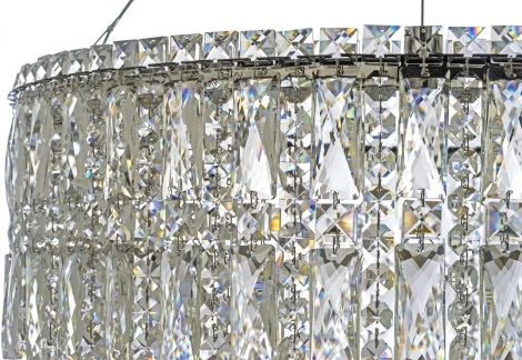 Подвесная люстра хрустальная Arti Lampadari Ovindoli Gold Ovindoli L 1.5.60.102 N (LED, 220V, на тросе)