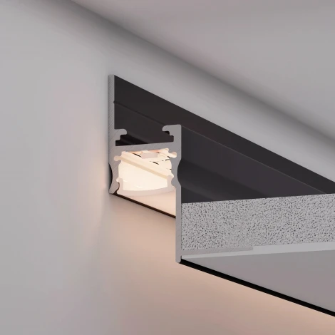 Профиль ARH-СEIL-S14-SHADOW-2000 BLACK (Arlight, Алюминий) 047183