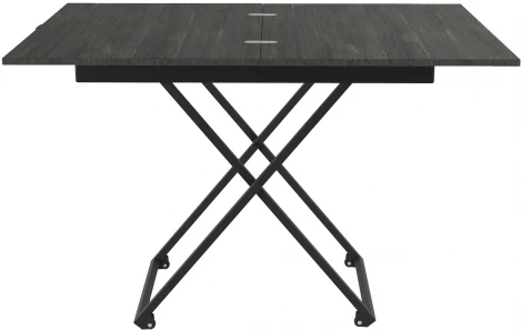 Стол универсальный трансформируемый АНДРЭ Loft ЛДСП интра/чёрный от фабрики Mebelik