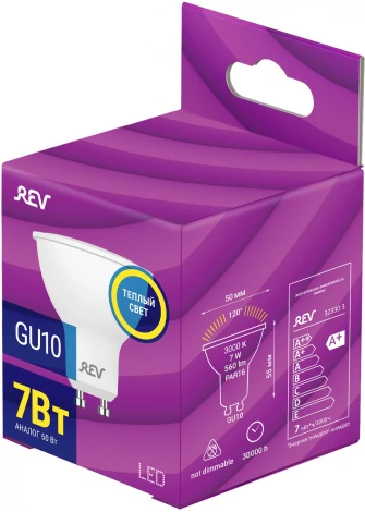 Лампочка светодиодная REV 81089 6