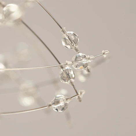 Подвесная люстра хрусталь De City 280012109 в форме шара