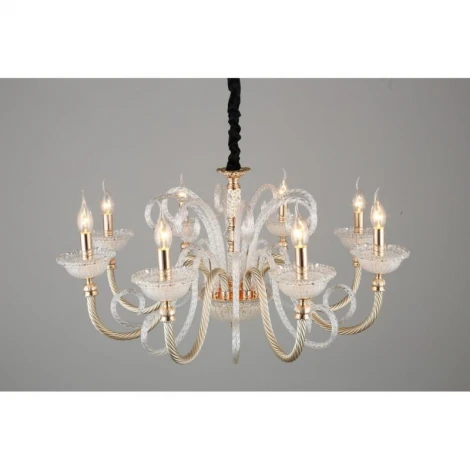 Подвесная люстра Omnilux 883 OML-88303-08 (220V, на цепи, свеча)